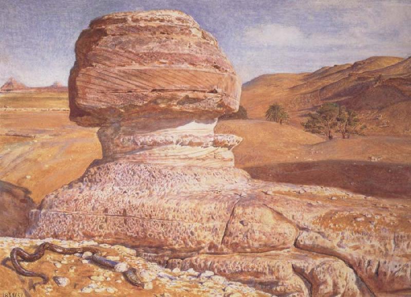 William Holman Hunt The Sphinx Spain oil painting art